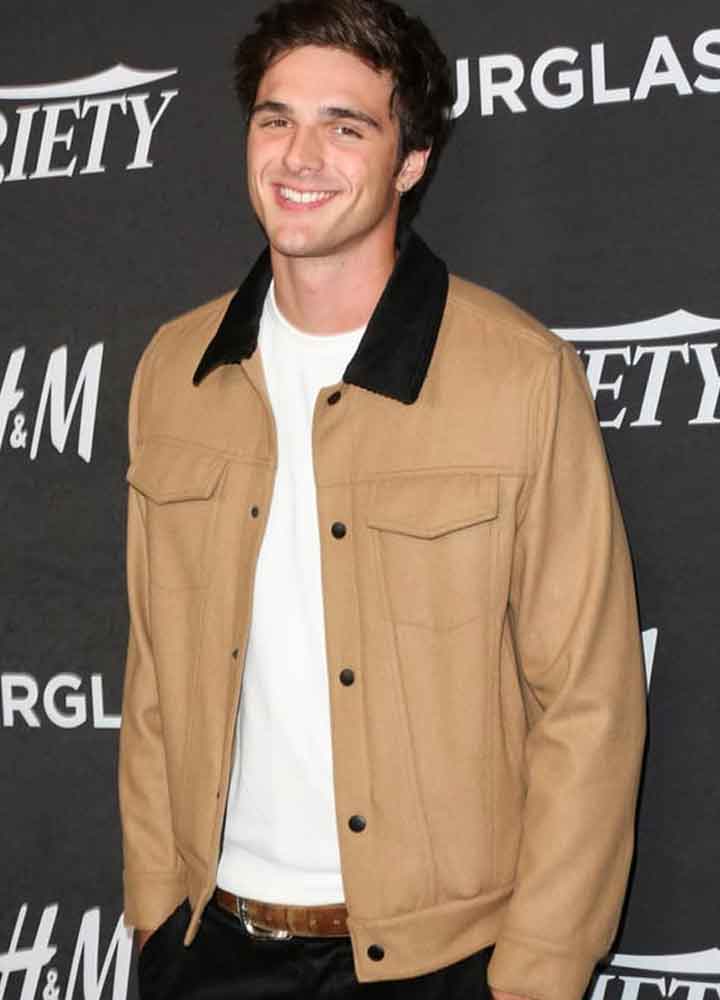 THE KISSING BOOTH 2 (NOAH FLYNN) NOAH FLYNN BEIGE COTTON JACKET  